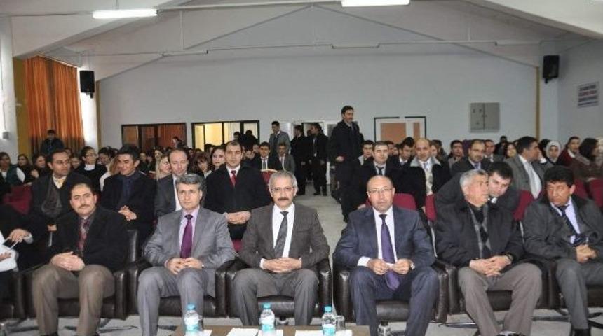 &Ouml;ğretmen Buluşmaları Altunhisar&rsquo;da Yapıldı