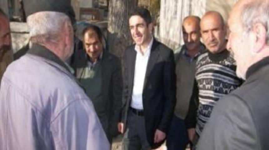 Chp Malatya İl Başkanı Enver Kiraz, Darende'de Sorun Dinledi