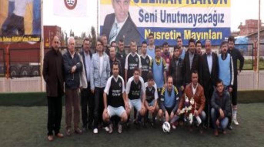 Trafik Kazasında Vefat Eden Avukat Anısına Futbol Turnuvası D&uuml;zenlendi