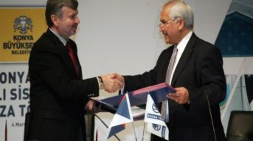 Konya'ya Modern Tramvay Için 105 Milyon Euro'luk Imza