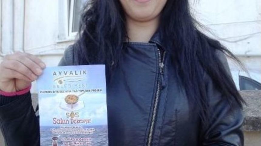 Ayvalık Belediyesi&rsquo;nin Atık Yağ Toplama Projesi Start Aldı