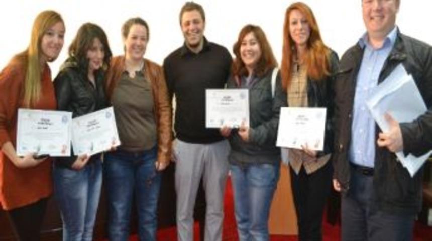 Ad&uuml; Didim Meslek Y&uuml;kseokulu &Ouml;ğrenciler Sertifikalarını Aldı