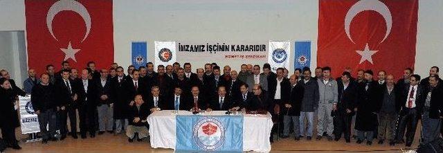 Trabzon’da Toplu İş Sözleşmesi'nde Mutlu Son