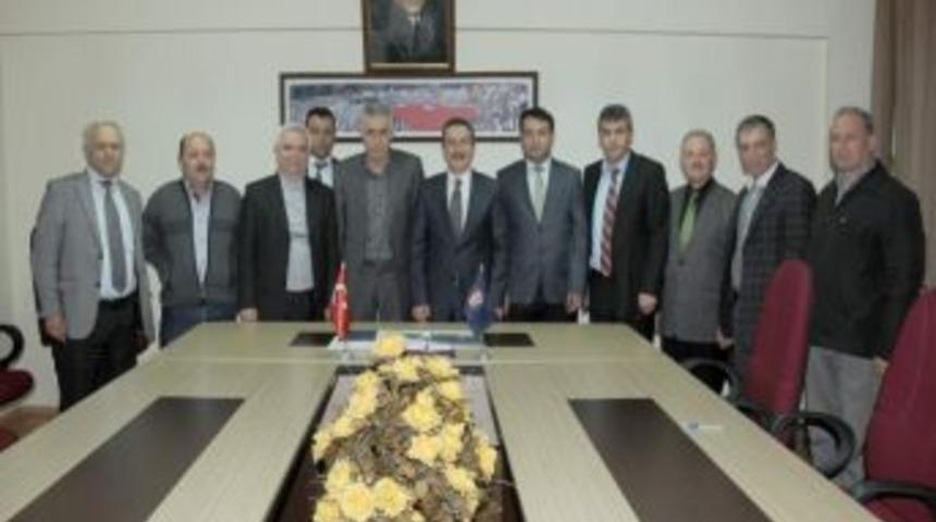 Başkan Ata&ccedil;&rsquo;tan T&uuml;rk İş&rsquo;e Ziyaret