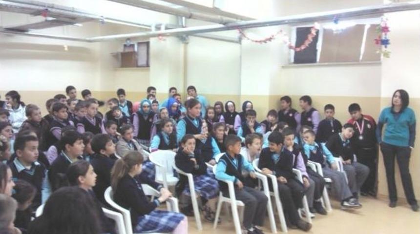 Alaplı Toki Ok&ccedil;ular İlk&ouml;ğretim Okulunda Deprem Ve Yangın Tatbikatı