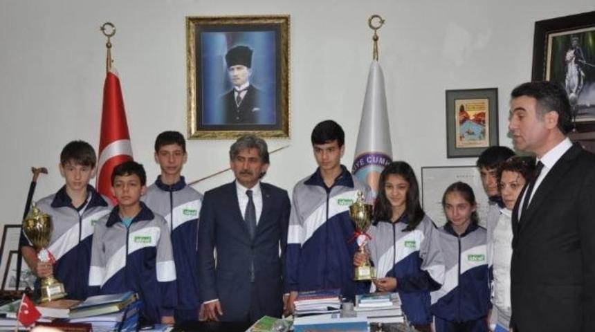 Yıldız Erkek Kros Takımı İl Birincileri Biga'dan