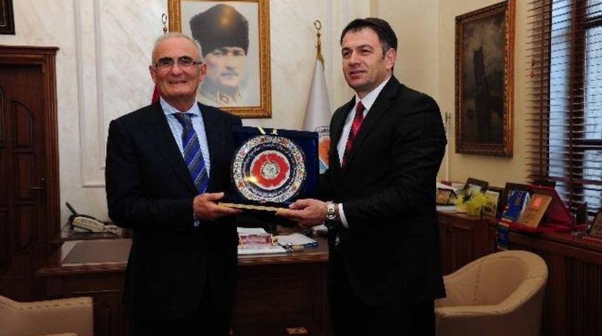 Judo Federasyonu Başkanı, Yılmaz&rsquo;ı Ziyaret Etti