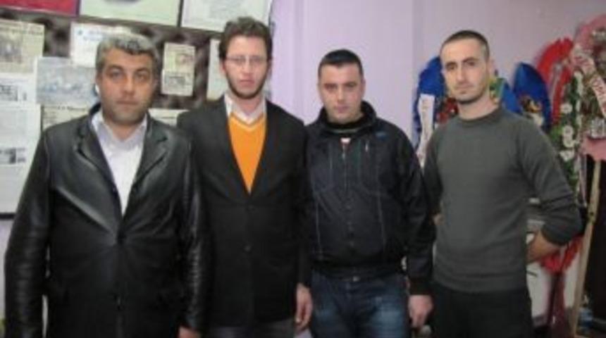 Taşeron İş&ccedil;i Derneği'nden Ak Parti İl&ccedil;e Başkanı Fatih &Ccedil;alışkan'a Ziyaret