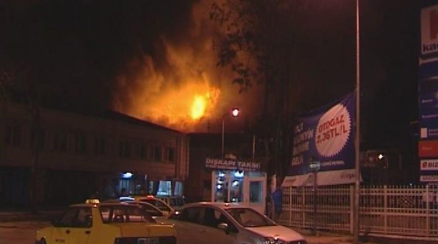 Ankara'da 685 d&uuml;kkan yangında yok oldu
