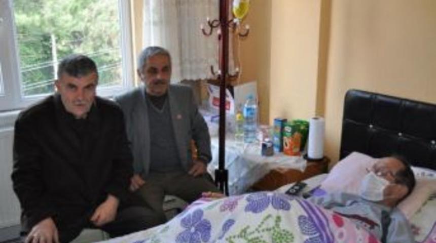 Gazi İsmet S&ouml;nmez hastalandı