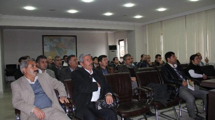 Silvan&rsquo;da &Ccedil;ift&ccedil;ilere Entegre Konusunda Bilgi Verildi