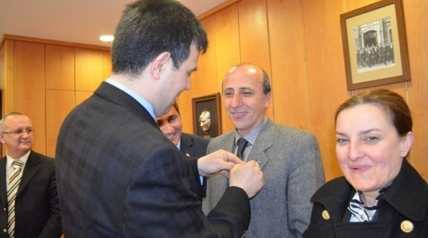 Busat'tan Rekt&ouml;r Dilek&rsquo;e Ziyaret