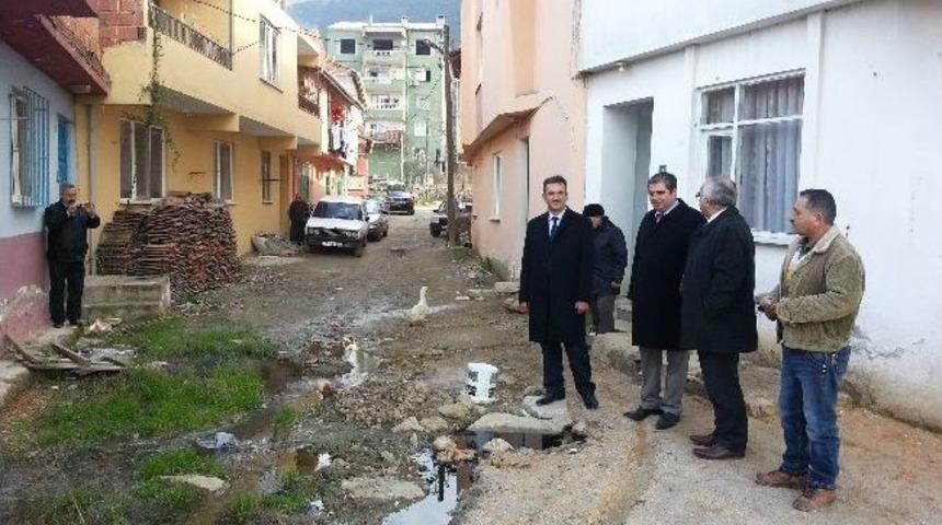 Eşref Din&ccedil;er Mahallesi&rsquo;nin Kanalizasyon &Ccedil;ilesi Bitiyor