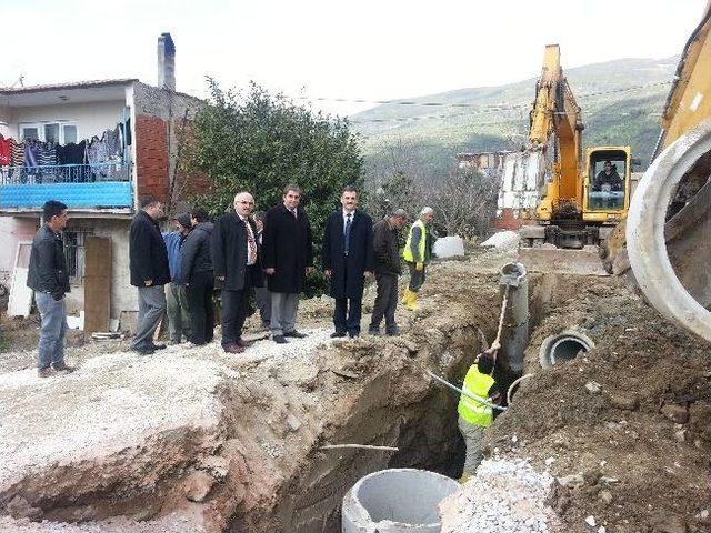 Eşref Dinçer Mahallesi’nin Kanalizasyon Çilesi Bitiyor