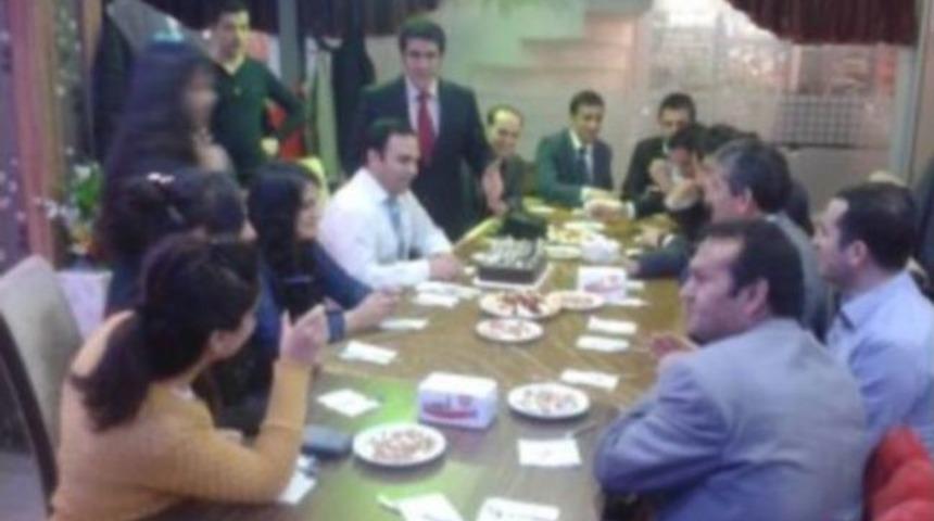 Savcıya Doğum G&uuml;n&uuml; S&uuml;rprizi