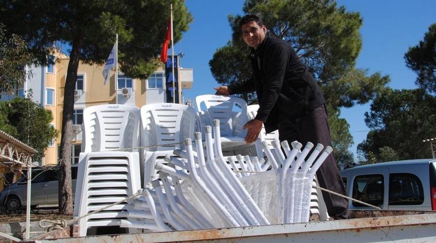 MATAB, K&ouml;ylere Bin Masa Ile 10 Bin Sandalye Dağıttı