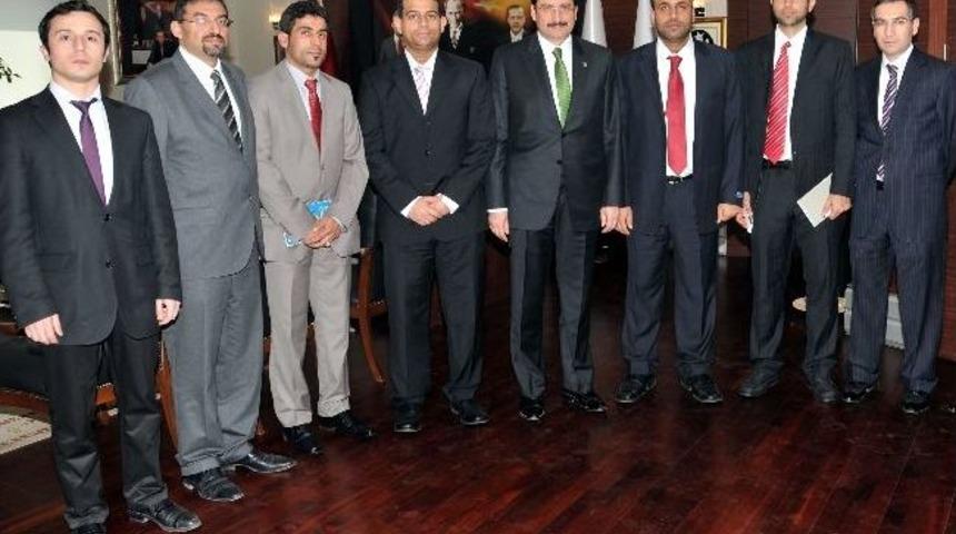 Umman Heyeti Başkan Ak&rsquo;ı Ziyaret Etti