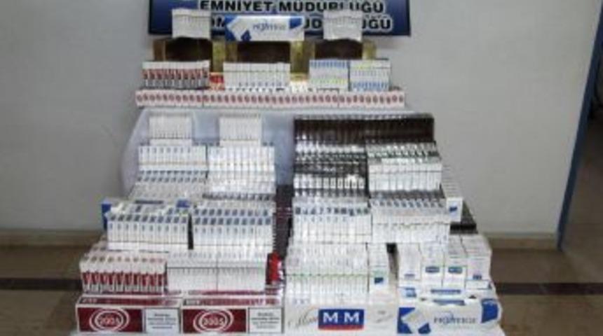 Burdur'da Ka&ccedil;ak Sigara Operasyonu