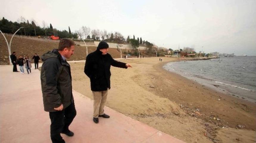 Karaosmanoğlu Derince Ve K&ouml;rfez Sahillerini İnceledi