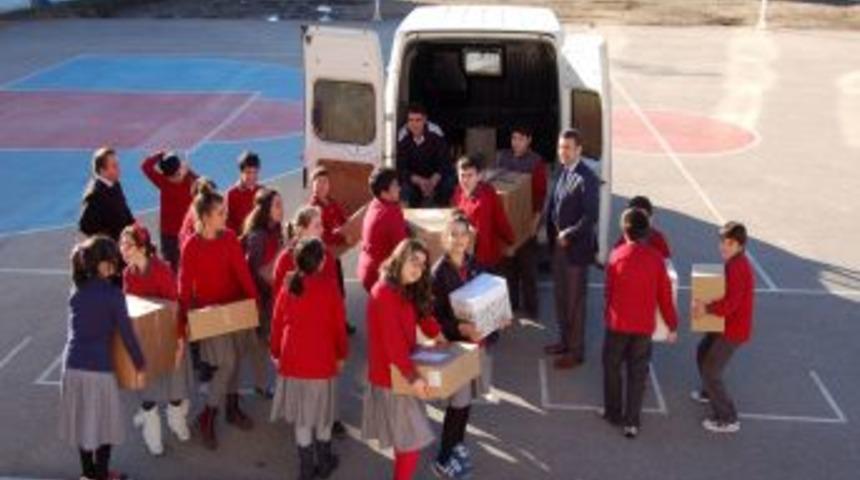 Uşak &Uuml;ftade İlk&ouml;ğretim, Bing&ouml;l'den Kardeş Okul Se&ccedil;ti