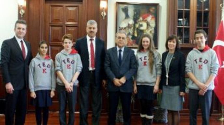 Ted Aliağa Koleji'nden Başkan Kocaoğlu'na Ziyaret