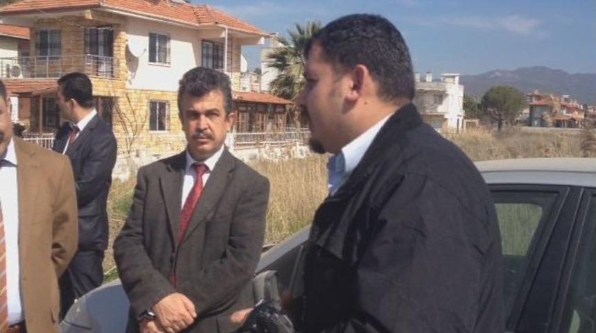 Kaymakam Karaahmetoğlu, Yapımı S&uuml;ren Sahil Yolunu İnceledi