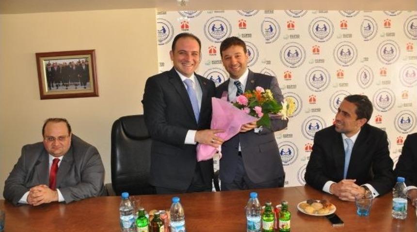 Ak Parti İl Başkanı Baybatur&rsquo;dan Magiad&rsquo;a Ziyaret