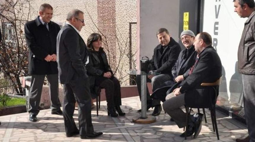 Başkan Vergili Esnaf Ziyaretlerine Devam Ediyor