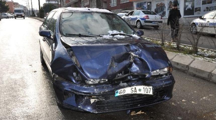 Bafra&rsquo;da Kaza: 1 Yaralı