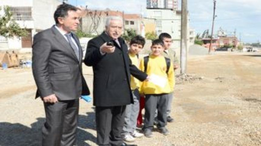 Altın Bulvar&rsquo;da Altyapı &Ccedil;alışmaları S&uuml;r&uuml;yor