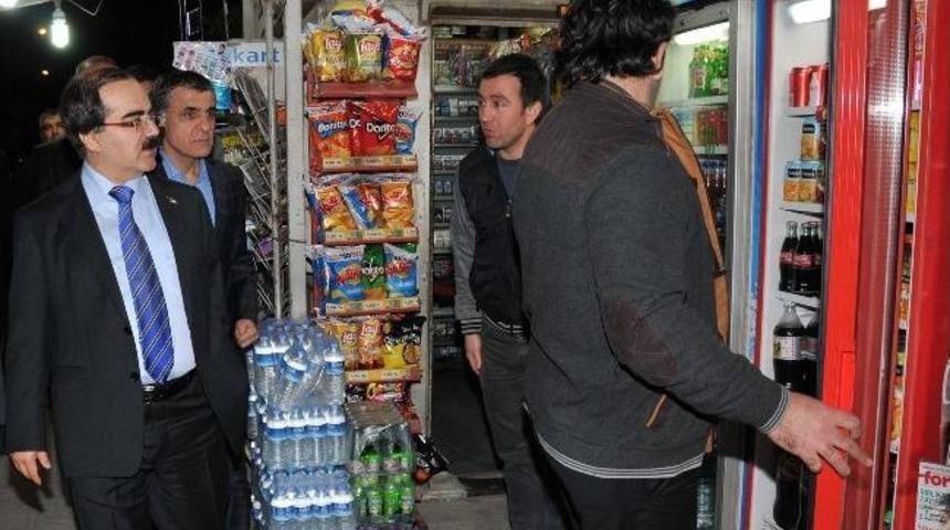 Vali Coş&rsquo;tan Esnaf Ziyareti