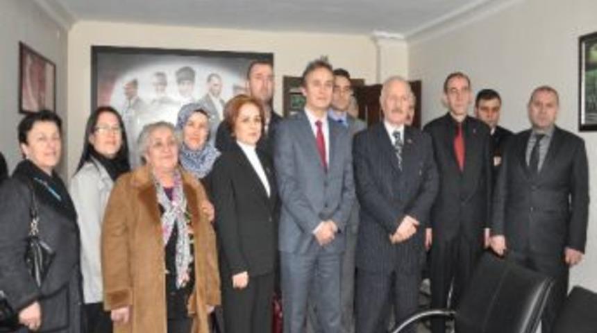 Mhp Heyetinden T&uuml;rk Ocağı Şubesi&rsquo;ne Ziyaret