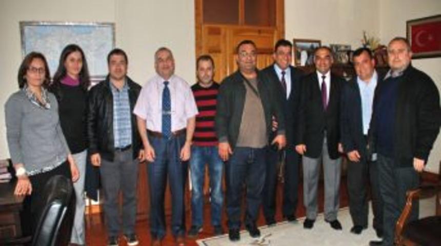 Basın Mensupları, Kaymakam Damatlar&rsquo;ın Acısını Paylaştı