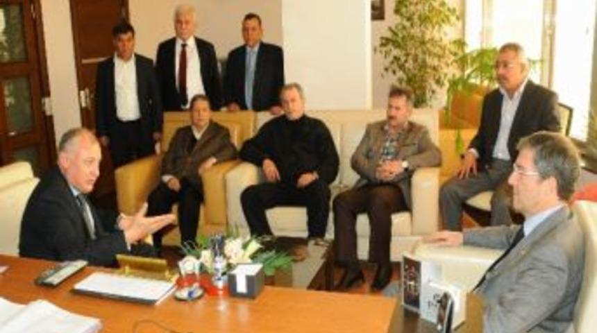 Badak&rsquo;tan Kepez Esnaf Ve Kefalet Kooperatifi&rsquo;ne Ziyaret