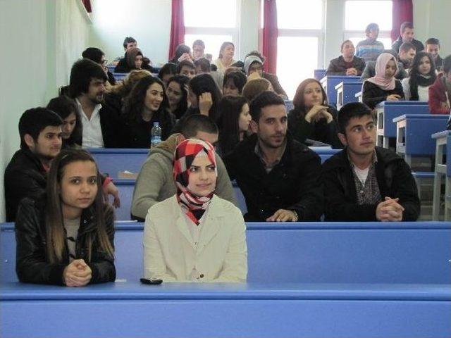 Myo &Ouml;ğrencilerine Uyuşturucu Madde Bağımlılığı Semineri 1