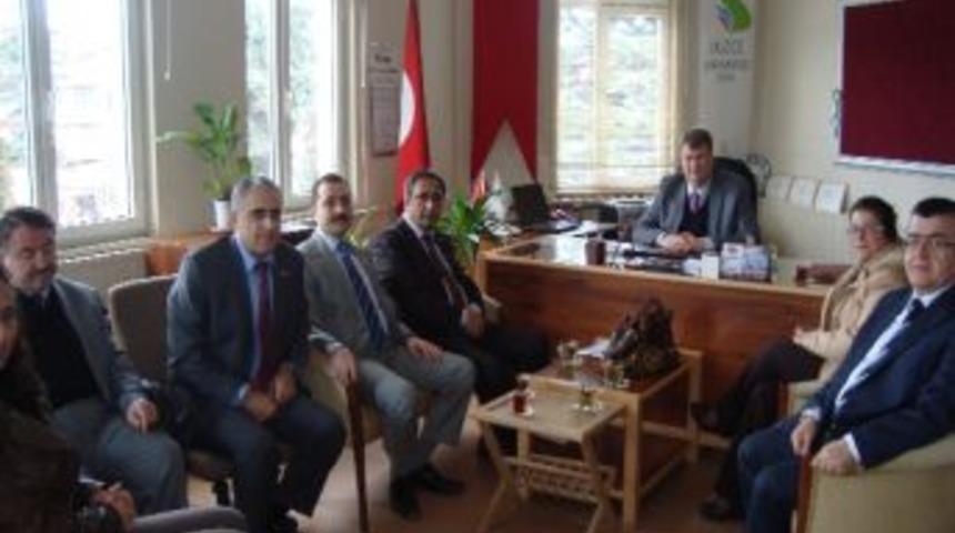 Mali M&uuml;şavirler Odasından D&uuml;zce Myo&rsquo;ya Ziyaret