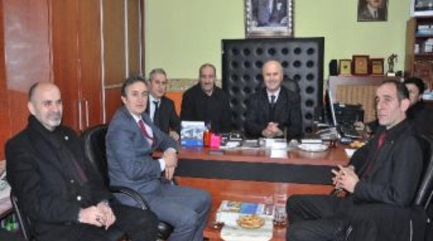Mhp&rsquo;den, Zonguldak İli Kalkındırma Derneği Başkanı Başar&rsquo;a Ziyaret