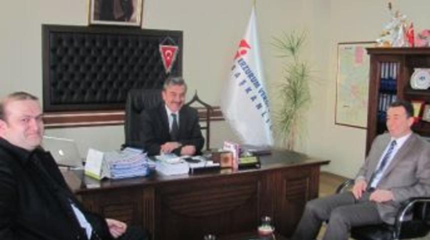 Şifa&rsquo;dan Erzurum Vergi Dairesi Başkanı Yunus Poyraz&rsquo; A Ziyaret