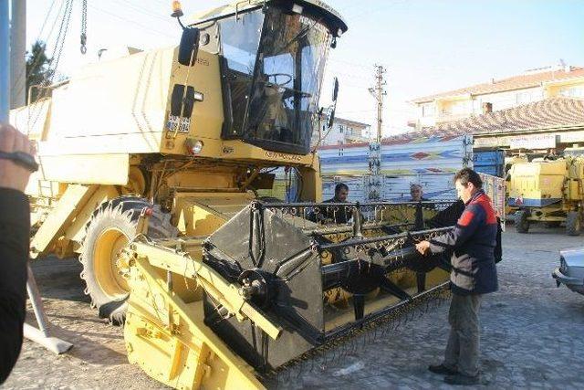 Yerköylü Biçerdöver Sahipleri, Hasat Sezonu İçin Hazırlıklara Başladı