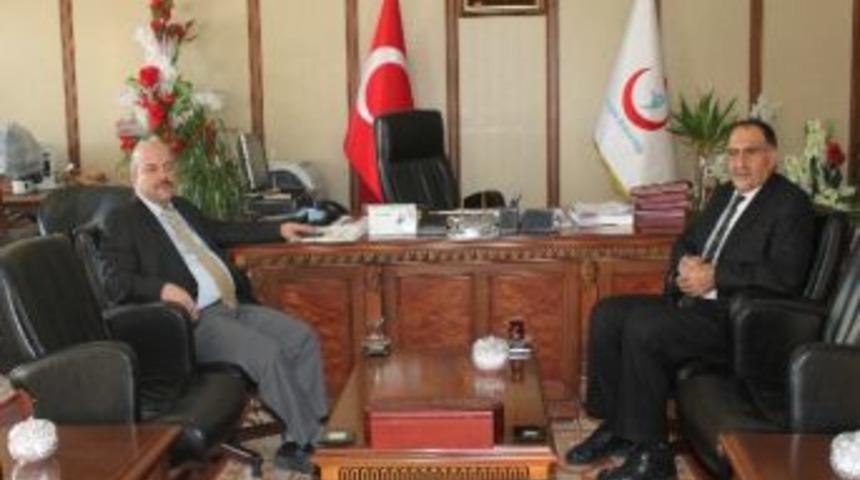 Tmo Şube M&uuml;d&uuml;r&uuml; Temir&rsquo;den Erdoğan&rsquo;a Ziyaret