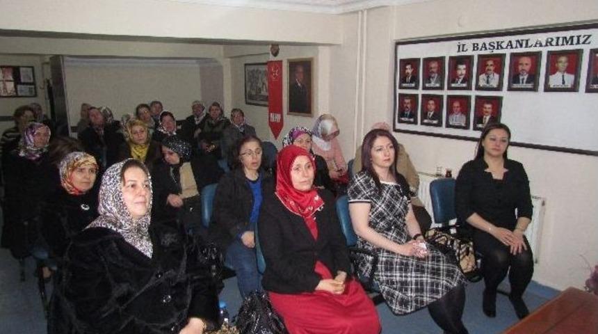 Mhp Kadın Kolları 8 Mart D&uuml;nya Kadınlar G&uuml;n&uuml;'n&uuml; Kutladı