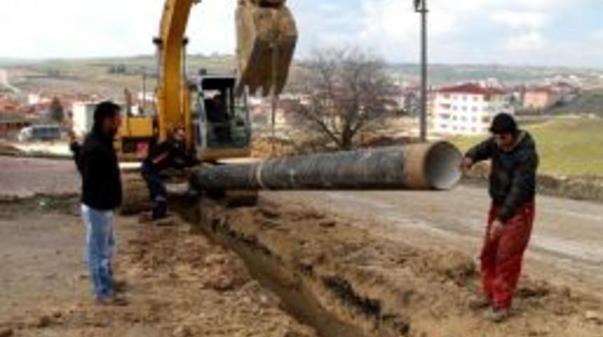 İsale Hattı Tamamlandı; Kaynarcalılar Sapanca G&ouml;l&uuml;'n&uuml;n Suyunu I&ccedil;ebilecek