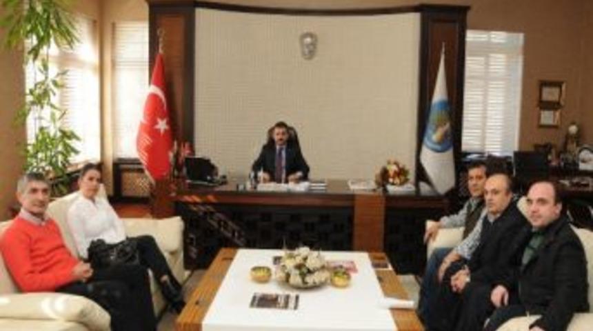 &Ccedil;orum Tabipler Odası&rsquo;ndan Başkan K&uuml;lc&uuml;&rsquo;ye Ziyaret