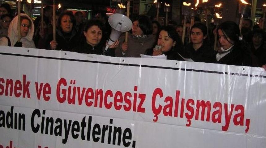 Kadınlardan Meşaleli Eylem