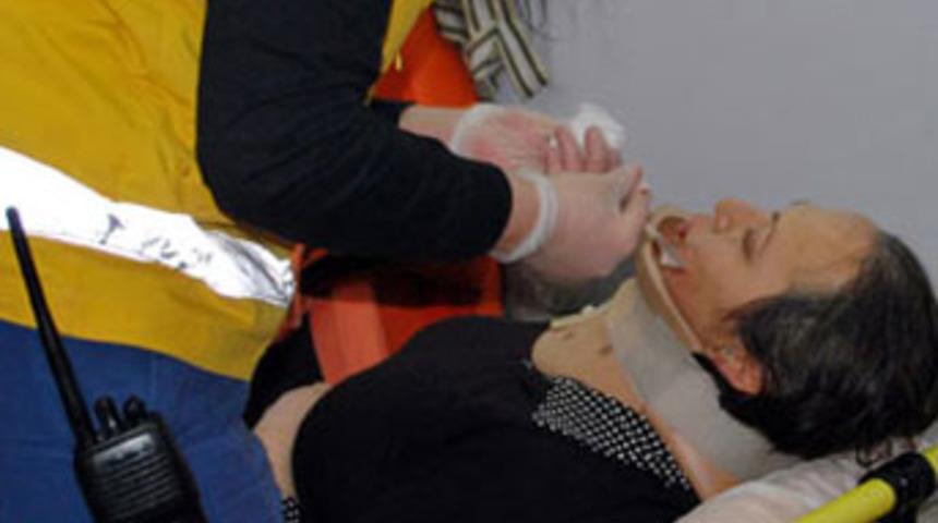 Kalbi duran kadın kalp masajıyla kurtarıldı