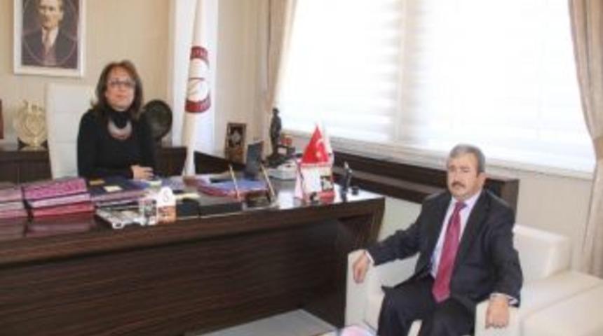 Sgk İl M&uuml;d&uuml;r&uuml; Yıkarbaba&rsquo;dan Ne&uuml;&rsquo;ne Ziyaret