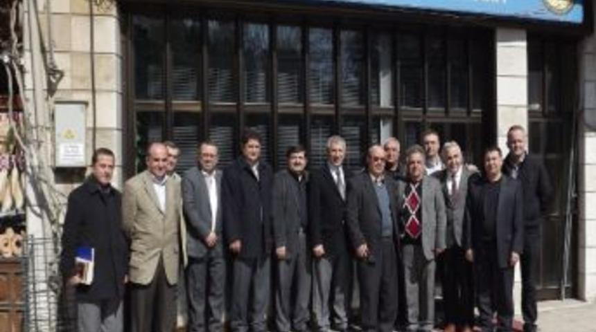 Salihli Tso Başkan Adayı Y&uuml;ksel'den Kula'da Ziyaret Turu