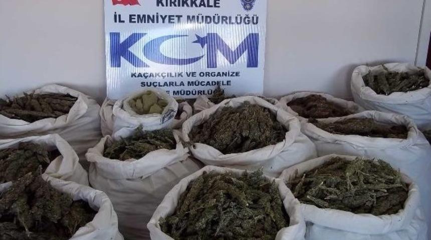Kırıkkale’de 3 Ayda 1 Ton Esrar Ele Geçirildi