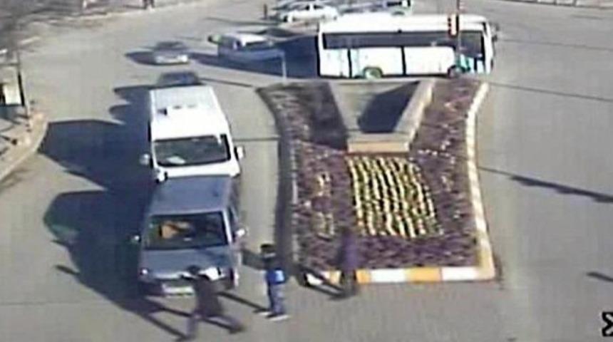 Erzincan&rsquo;da Trafik Kazaları Mobese'de