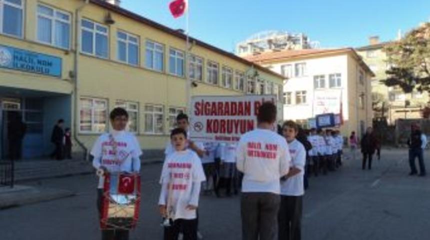 Gerede'de Sigara Karşıtlığı Projesi Ilgi G&ouml;r&uuml;yor